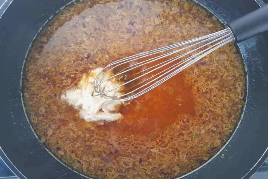 Curry Geschnetzeltes aus DRYMIX 6