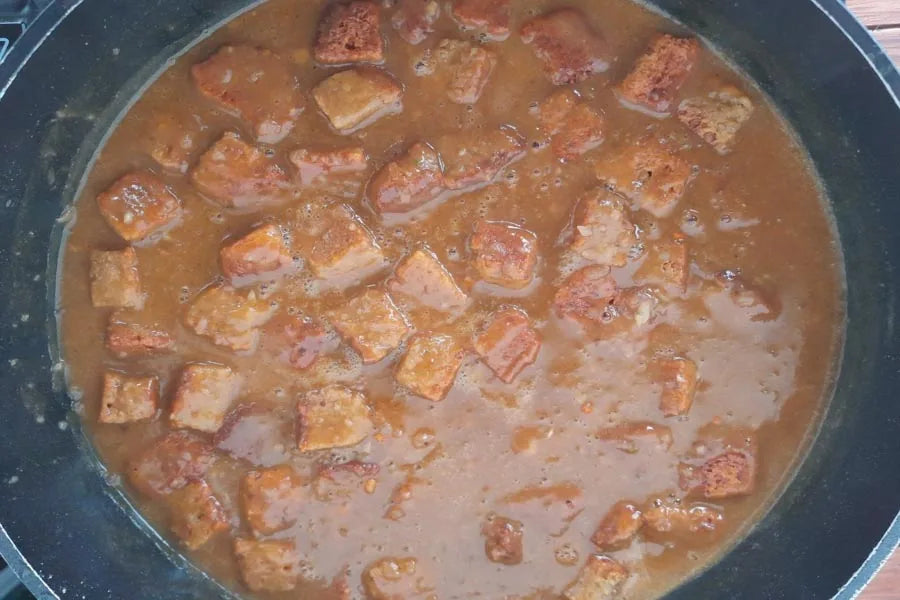 Kilbvleisch Gulasch aus DRYMIX 6
