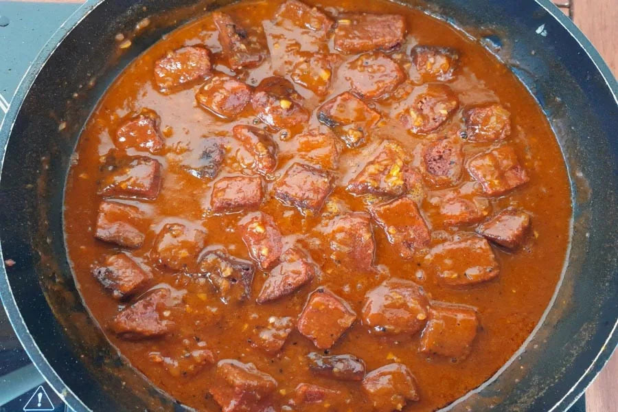 Randervleisch Gulasch aus DRYMIX 6