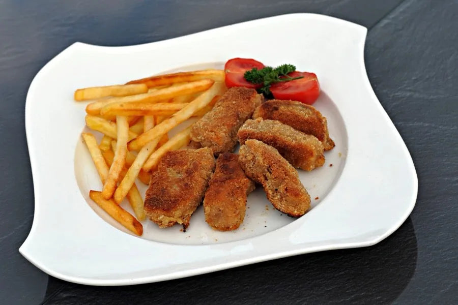 Schnitzel panieren aus DRYMIX 10