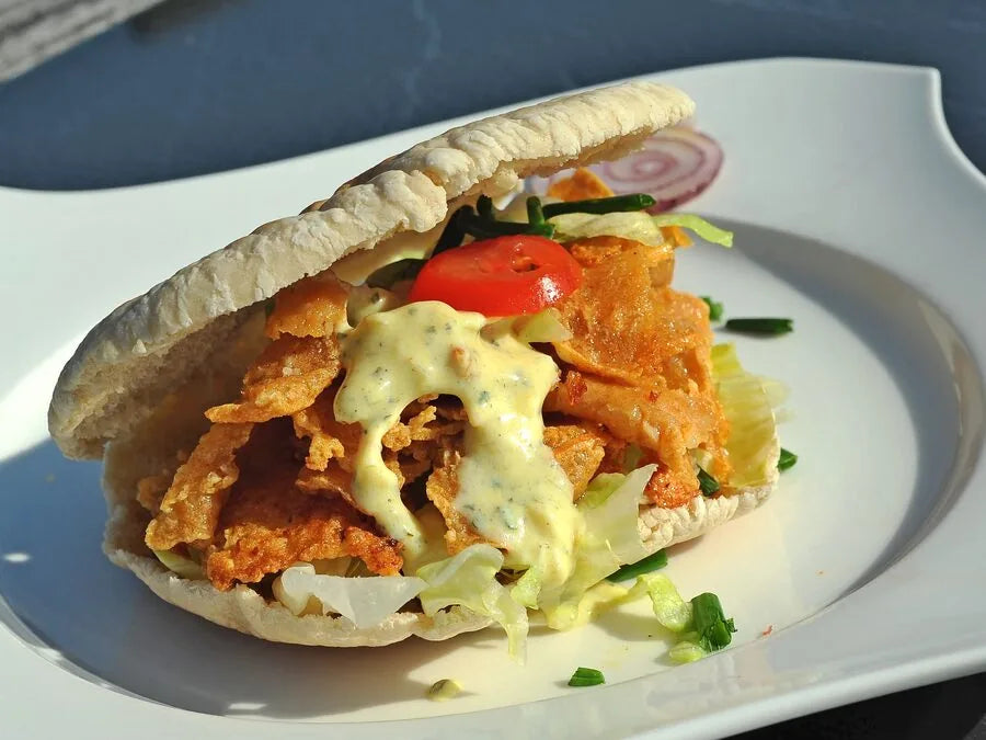 frittieren 10 kebab teller
