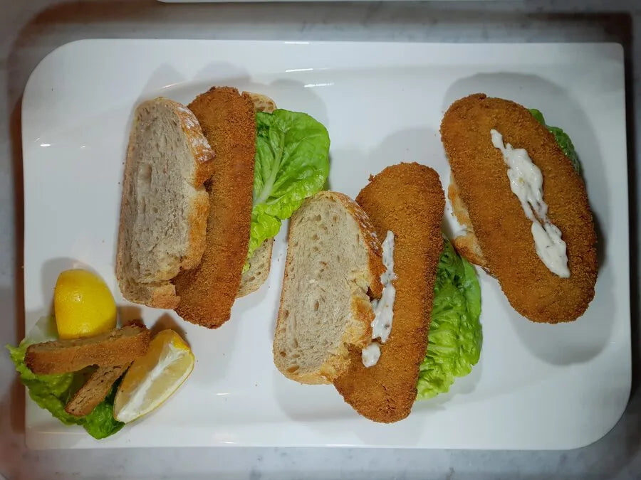 frittieren 11 schnitzel sandwich